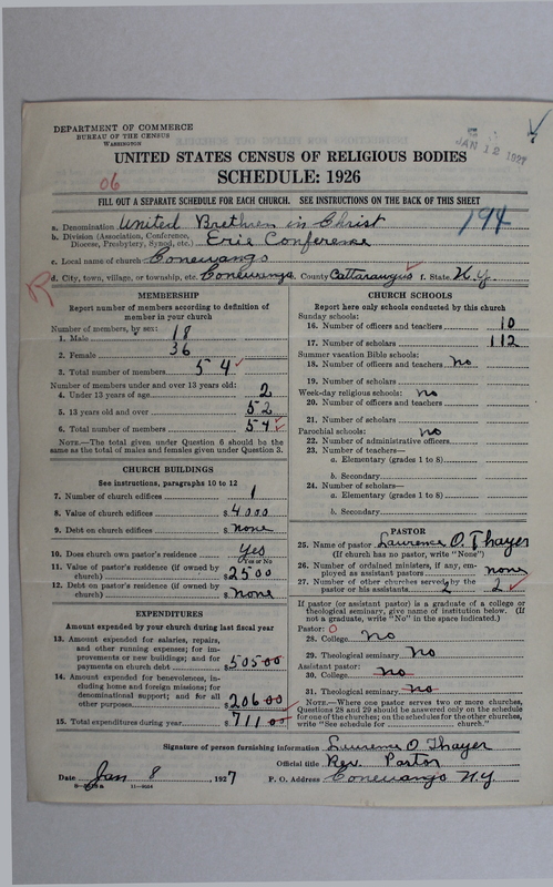 Scan of Church of the United Brethren in Christ: 7
