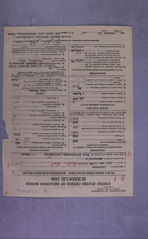 Scan of Synod of the Reformed Presbyterian Church of North America: 22