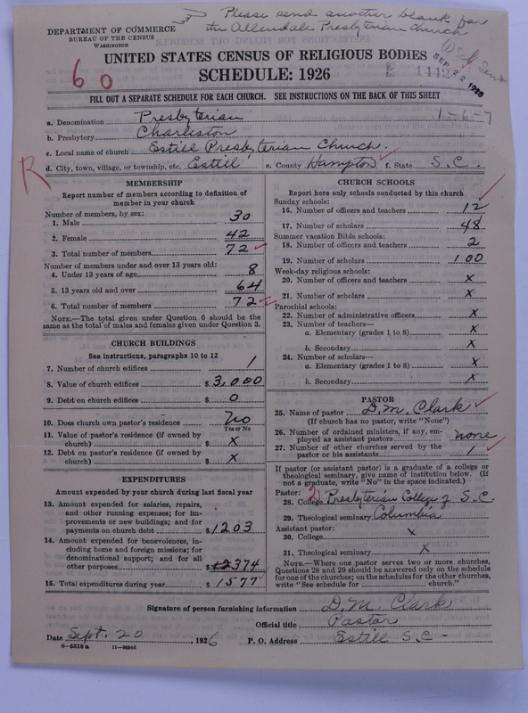 Scan of Presbyterian Church in the United States: 1442