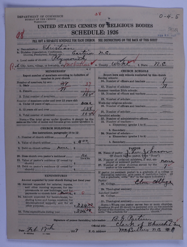 Scan of Christian Church (General Convention of the Christian Church): 958