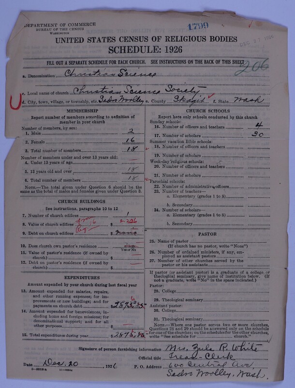 Scan of Church of Christ, Scientist: 1799