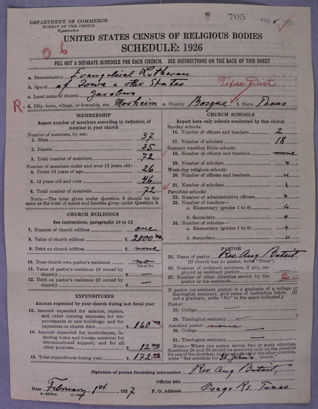 Scan of Evangelical Lutheran Synod of Iowa and Other States: 705