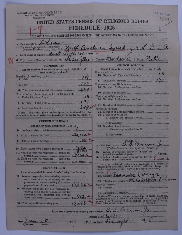 Scan of United Lutheran Church in America: 3196