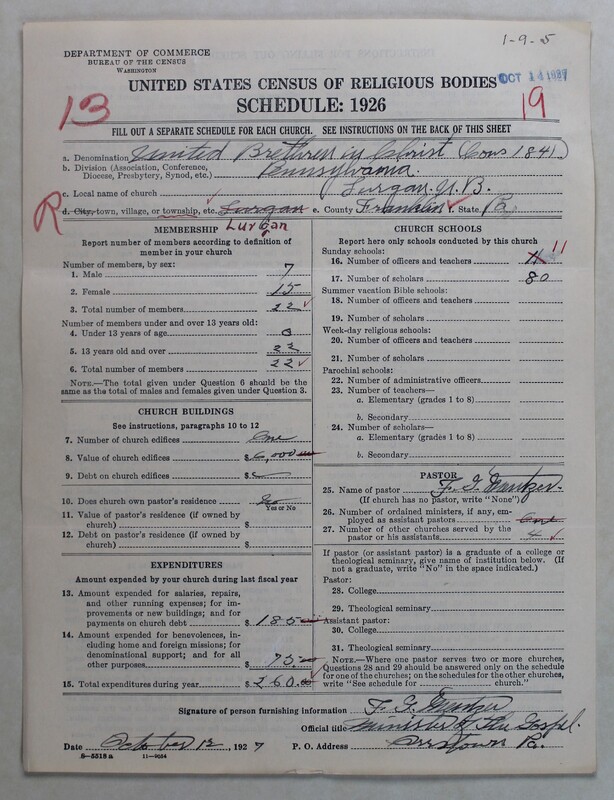 Scan of Church of the United Brethren in Christ (Old Constitution): 19