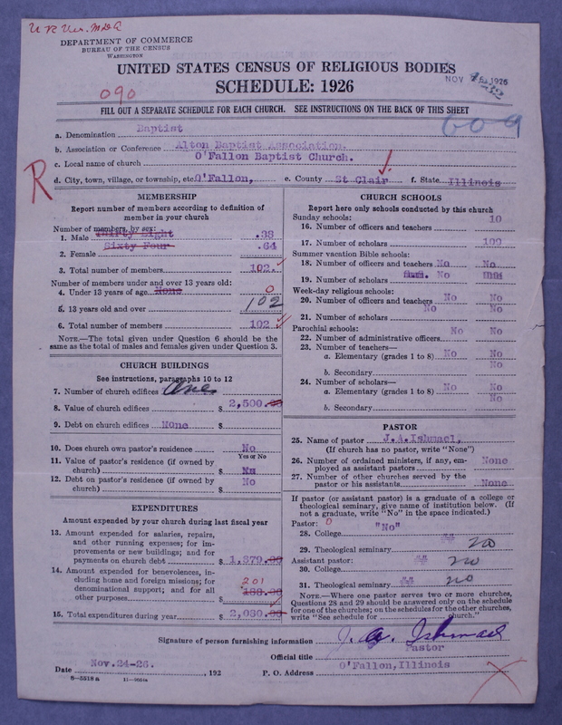 Scan of Northern Baptist Convention: 4232