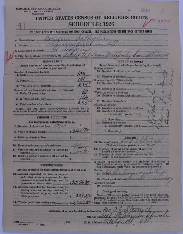 Scan of Roman Catholic Church: 899