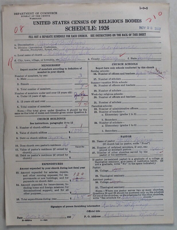 Scan of Church of the United Brethren in Christ (Old Constitution): 210