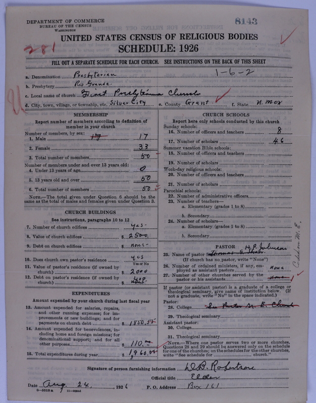 Scan of Presbyterian Church in the United States of America: 8143