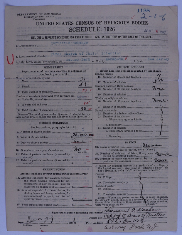 Scan of Church of Christ, Scientist: 1188