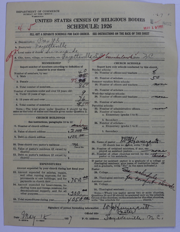 Scan of Presbyterian Church in the United States: 862
