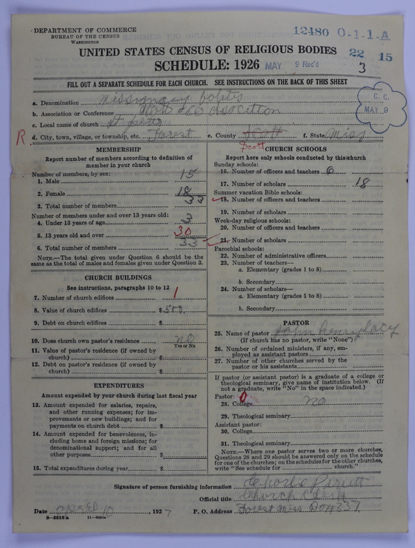Scan of Negro Baptists: 12480