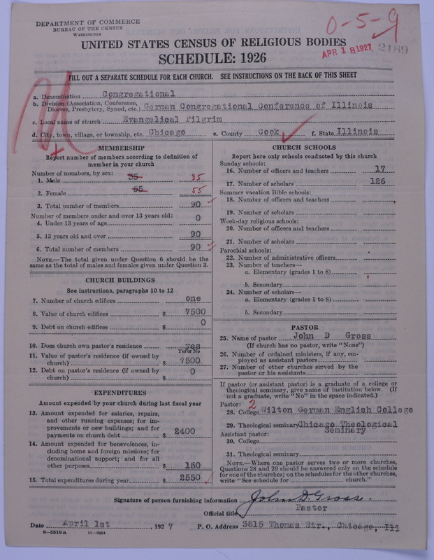 Scan of Congregational Churches: 2189