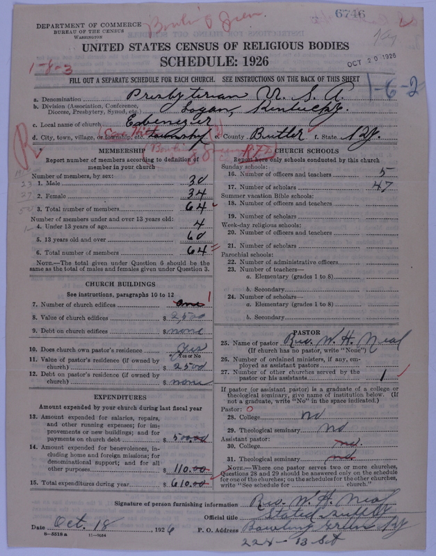 Scan of Presbyterian Church in the United States of America: 6746