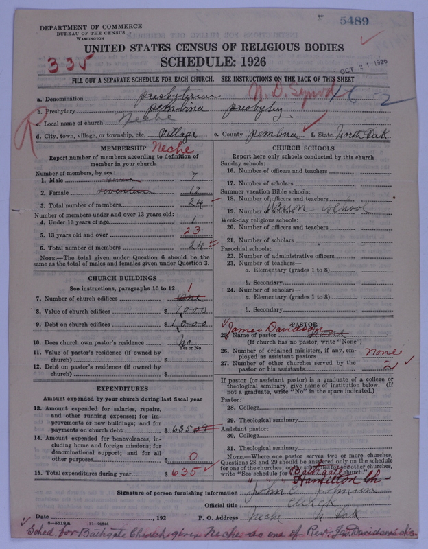 Scan of Presbyterian Church in the United States of America: 5489