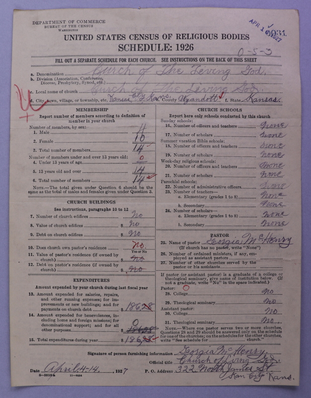 Scan of Church of the Living God, Christian Workers for Fellowship: 31
