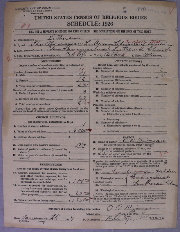 Scan of Norwegian Lutheran Church of America: 470