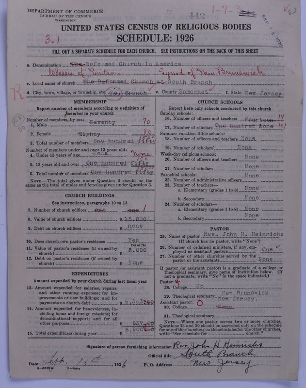 Scan of Reformed Church in America: 442