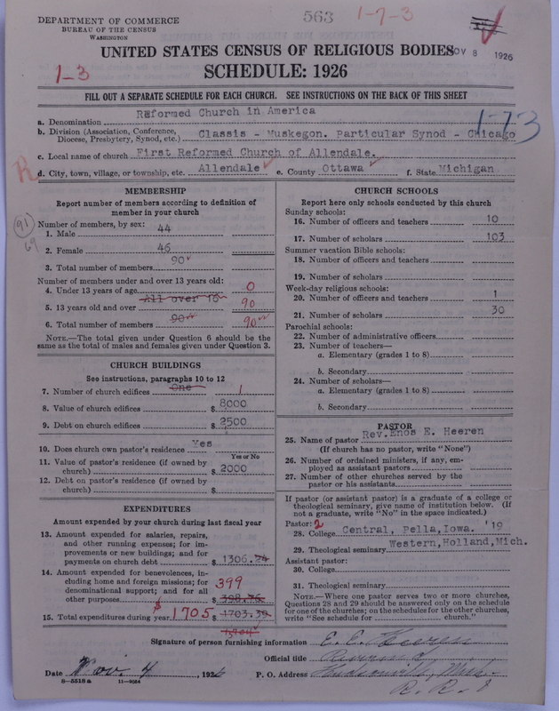 Scan of Reformed Church in America: 563