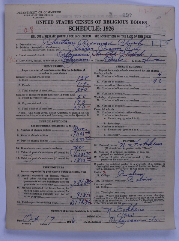 Scan of Christian Reformed Church: 197
