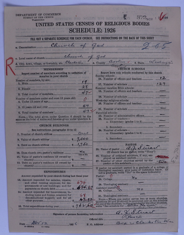 Scan of Church of God (Headquarters, Anderson, Ind.): 872