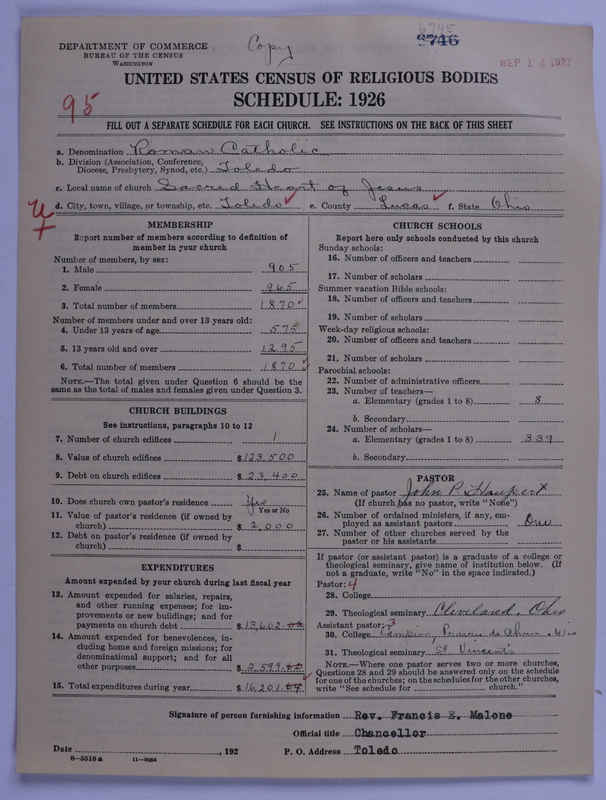 Scan of Roman Catholic Church: 6745