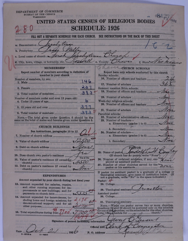 Scan of Presbyterian Church in the United States of America: 8127