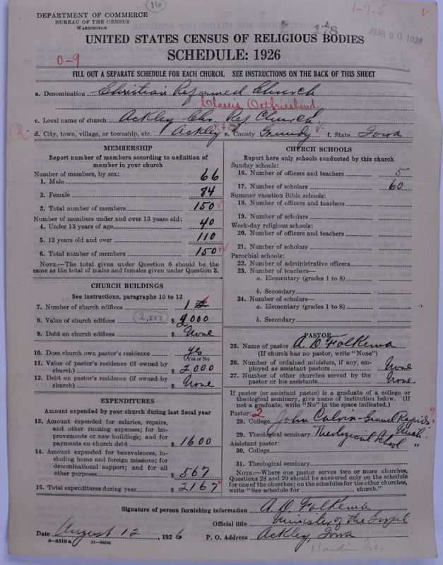 Scan of Christian Reformed Church: 178