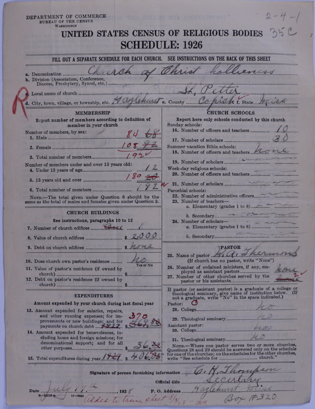 Scan of Church of Christ (Holiness) U.S.A.: 35c