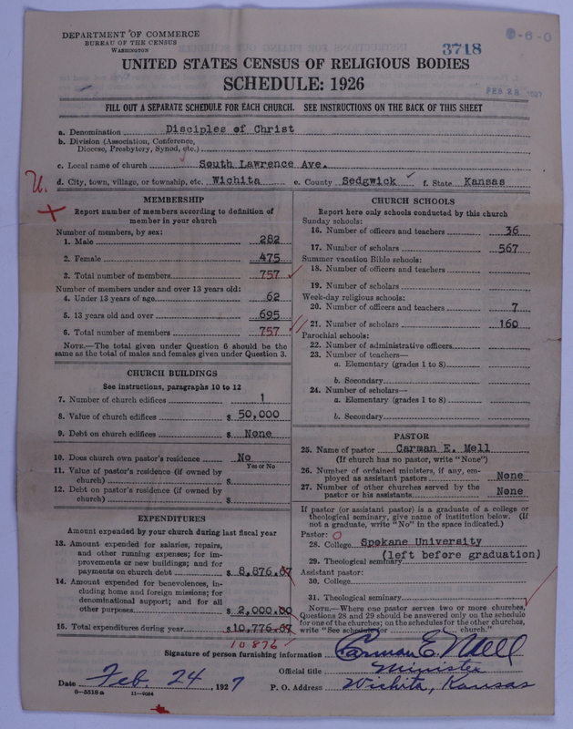 Scan of Disciples of Christ: 3718