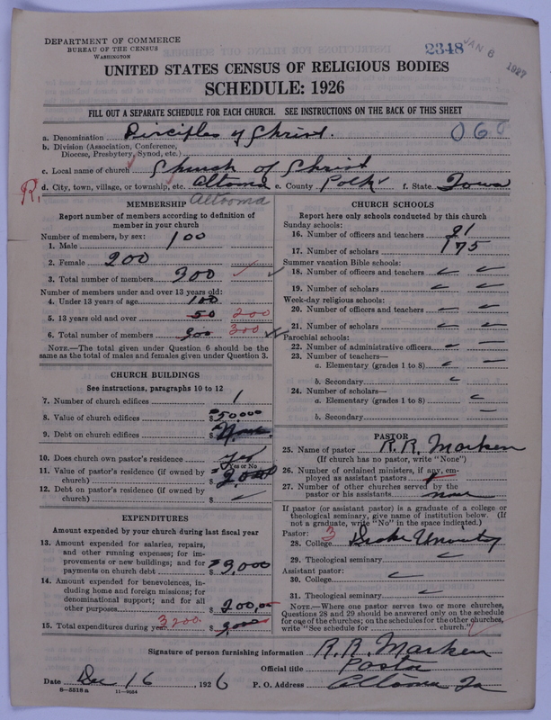Scan of Disciples of Christ: 2348