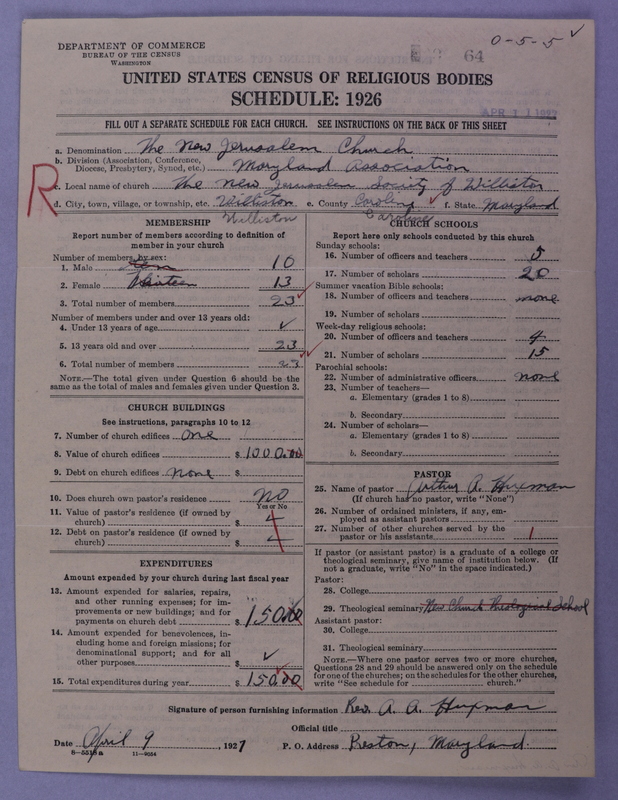 Scan of General Convention of the New Jerusalem in the United States of America: 64