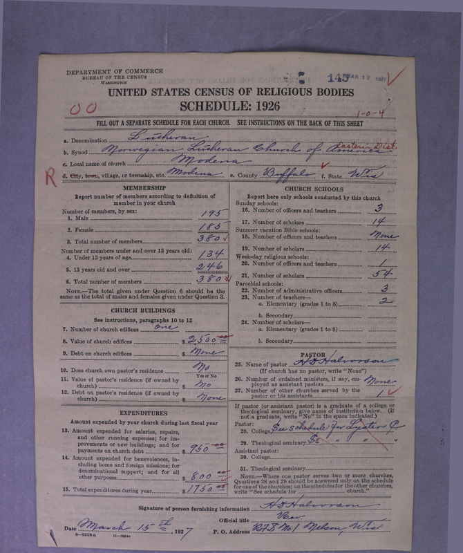 Scan of Norwegian Lutheran Church of America: 145