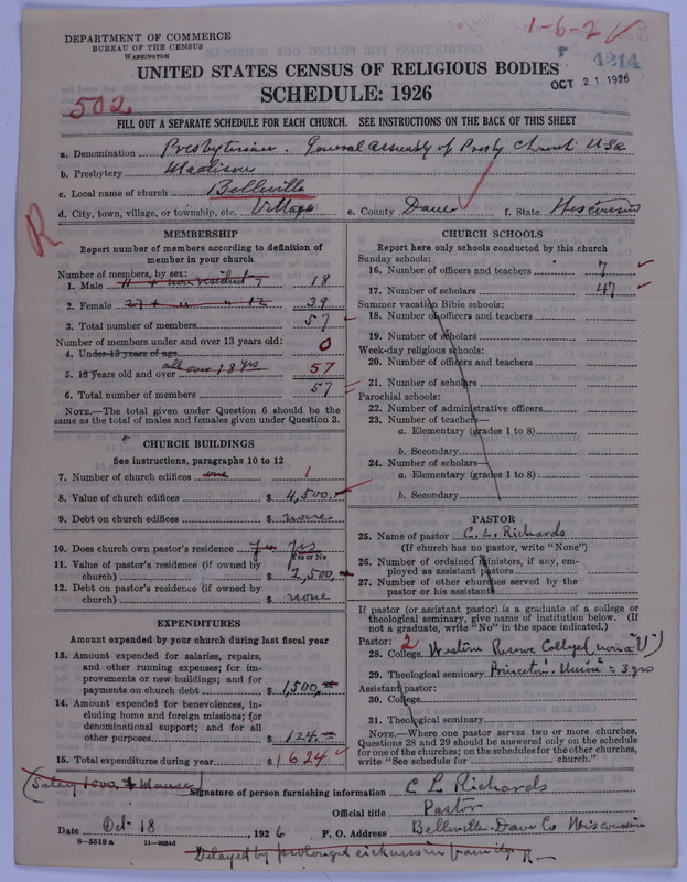 Scan of Presbyterian Church in the United States of America: 4214