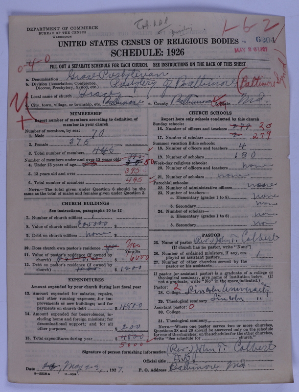 Scan of Presbyterian Church in the United States of America: 6204