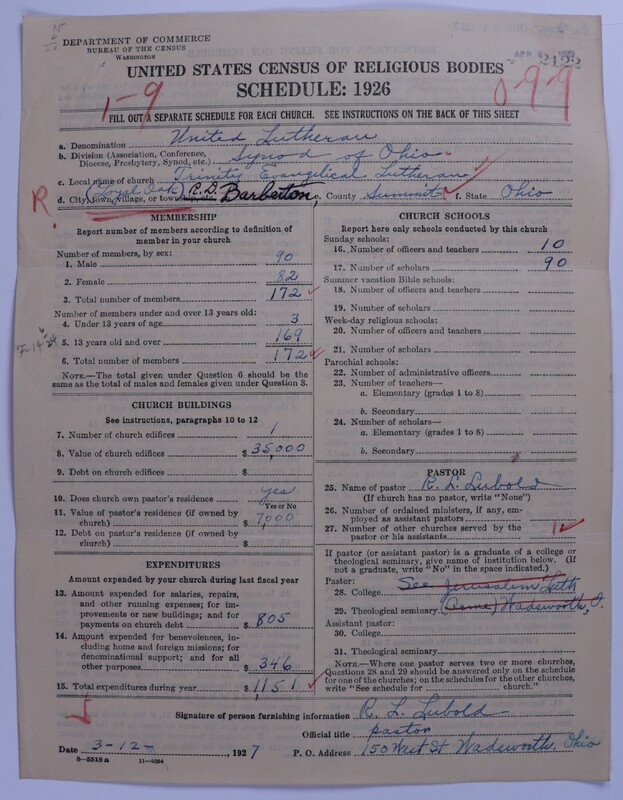 Scan of United Lutheran Church in America: 2122