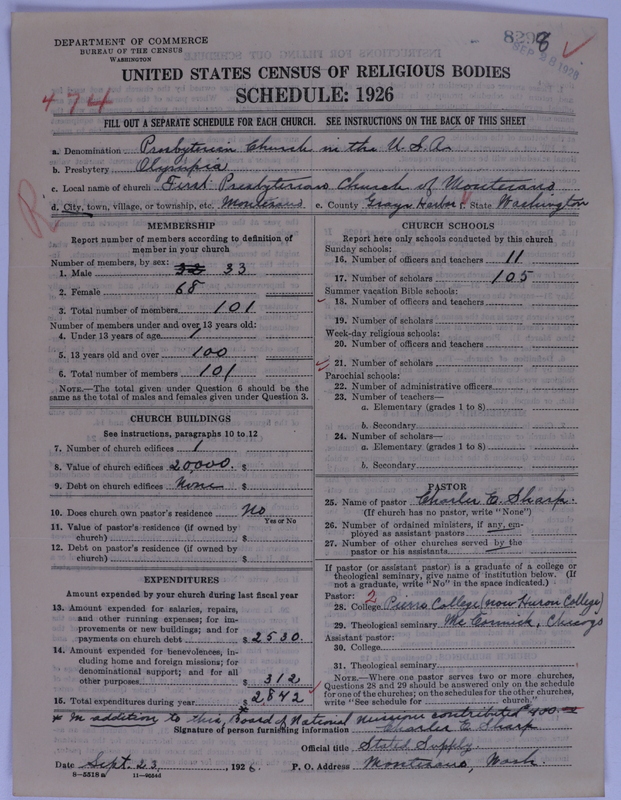 Scan of Presbyterian Church in the United States of America: 8298