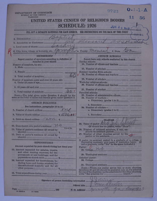 Scan of Negro Baptists: 9723