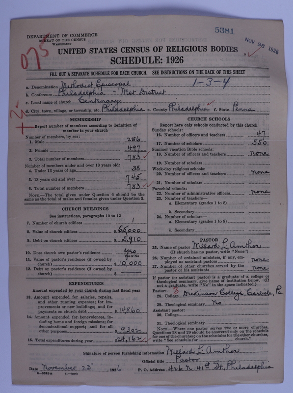 Scan of Methodist Episcopal Church: 5381