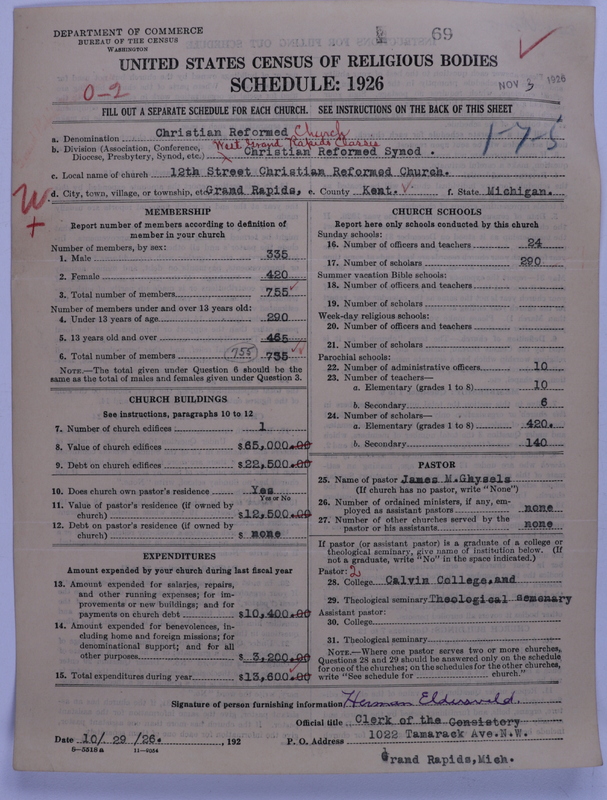 Scan of Christian Reformed Church: 69