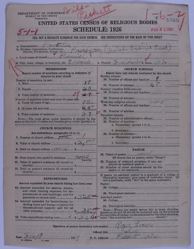 Scan of Presbyterian Church in the United States of America: 4240