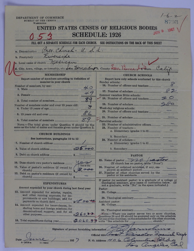 Scan of Presbyterian Church in the United States of America: 8793