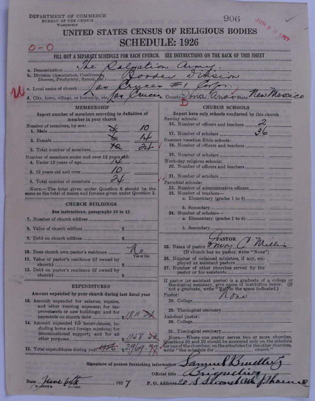 Scan of Salvation Army: 906