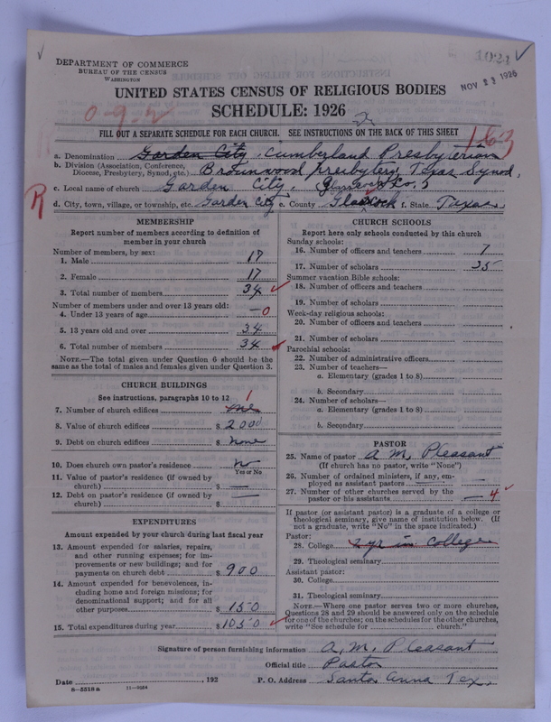 Scan of Cumberland Presbyterian Church: 1024