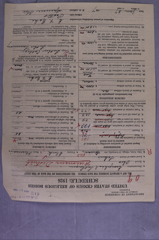 Scan of Synod of the Reformed Presbyterian Church of North America: 412