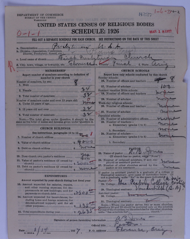 Scan of Presbyterian Church in the United States of America: 8227