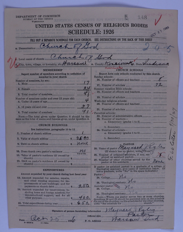 Scan of Church of God (Headquarters, Anderson, Ind.): 148