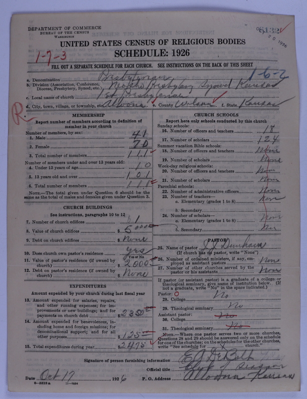 Scan of Presbyterian Church in the United States of America: 6132