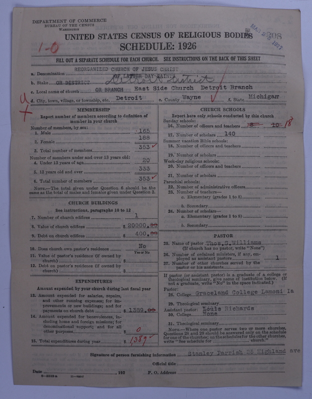 Scan of Reorganized Church of Jesus Christ of Latter Day Saints: 208