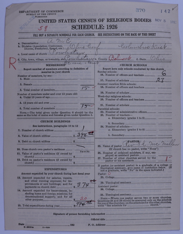 Scan of African Methodist Episcopal Church: 370