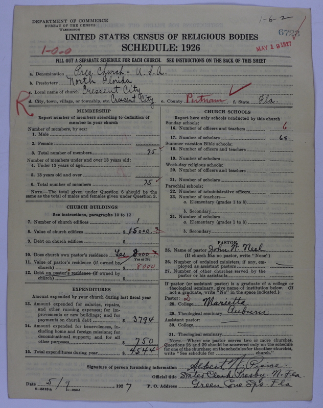 Scan of Presbyterian Church in the United States of America: 6723